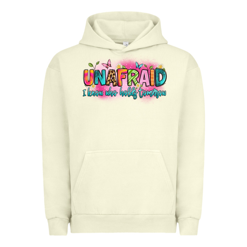 Unafraid I Know Who Holds Tomorrow Urban Hoodie by Artiststas | Teevron