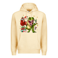 Pina Colada Christmas dinosaur Premium Hoodie - MaliasSmallBusiness
