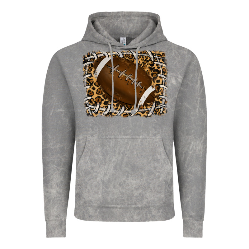 Leopard American Football Backround Vintage Hoodie by RanaPortraitStore | Teevron