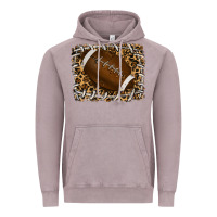 Vintage Zinc leopard american football backround Vintage Hoodie - RanaPortraitStore