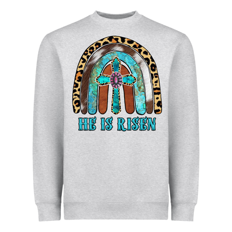 He Is Risen Heavyweight Sweatshirt by RanaPortraitStore | Teevron
