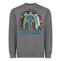 Storm He Is Risen Heavyweight Sweatshirt - RanaPortraitStore