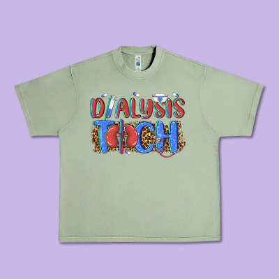 Dialysis Tech Urban Heavy Tee Designed By Texasbilliewilder