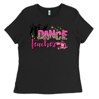 Black dance teacher Ladies Tee - AdoDesignShop