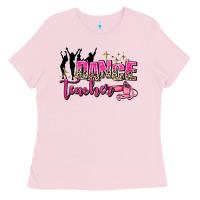 Bubblegum Pink dance teacher Ladies Tee - AdoDesignShop
