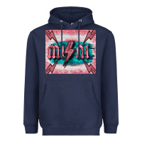 Navy western mini pink glitter Heavyweight Hoodie - BarkalooDesign