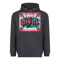 Smoke western mini pink glitter Heavyweight Hoodie - BarkalooDesign