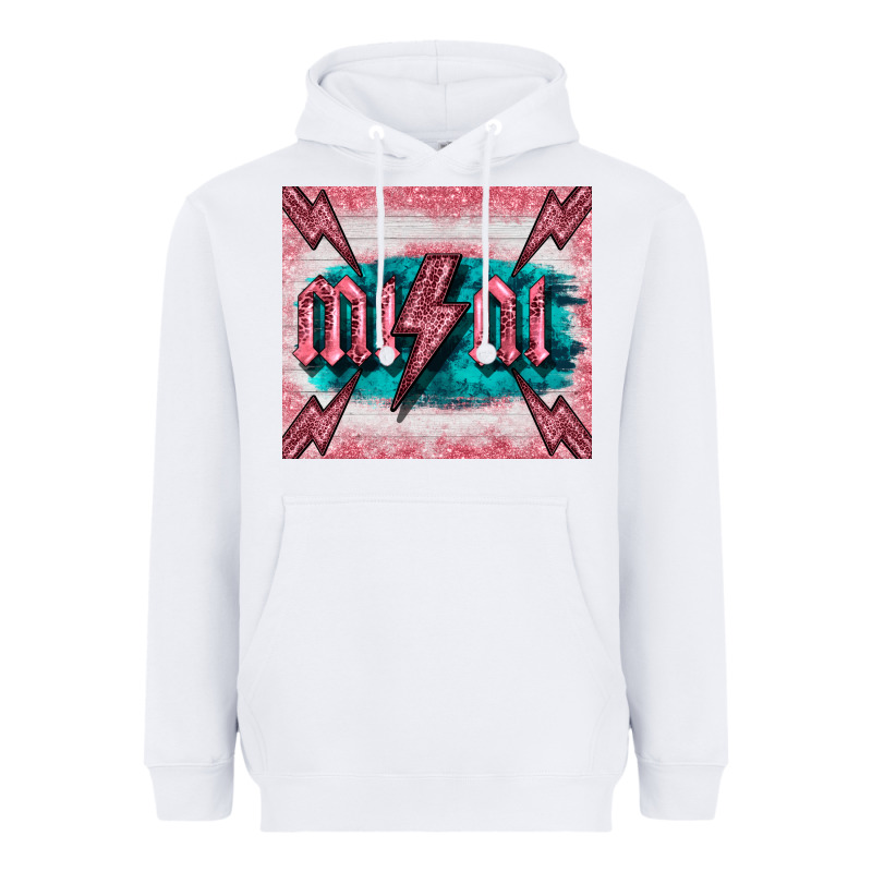 Western Mini Pink Glitter Heavyweight Hoodie by BarkalooDesign | Teevron