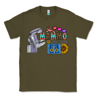 Army Green mammo technologist Classic Tee - CowhideDigitalArt