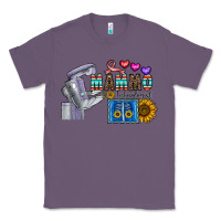 Lavender mammo technologist Classic Tee - CowhideDigitalArt