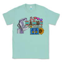 Seafoam mammo technologist Classic Tee - CowhideDigitalArt