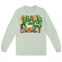 Matcha Bad and boozy st. patricks day Long Sleeve Tee - Neo Western