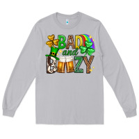 Moon Dust Bad and boozy st. patricks day Long Sleeve Tee - Neo Western