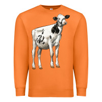 Carrot Holstein Heifer Premium Sweatshirt - LillyAllenDesigns