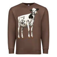 Chestnut Holstein Heifer Premium Sweatshirt - LillyAllenDesigns