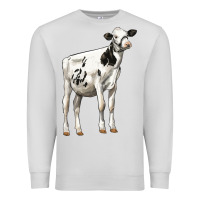 Dove Grey Holstein Heifer Premium Sweatshirt - LillyAllenDesigns