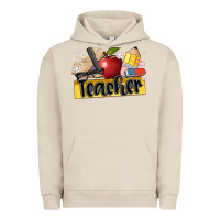 Pigment French Oak teacher Urban Hoodie - Artiststas