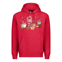 Cardinal mexican pan dulce coffee cups Premium Hoodie - MaliasSmallBusiness