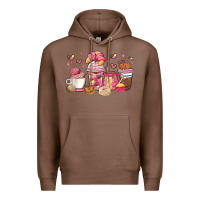 Chestnut mexican pan dulce coffee cups Premium Hoodie - MaliasSmallBusiness