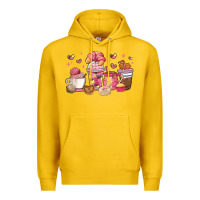Lemon mexican pan dulce coffee cups Premium Hoodie - MaliasSmallBusiness