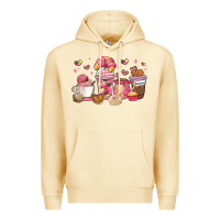Pina Colada mexican pan dulce coffee cups Premium Hoodie - MaliasSmallBusiness
