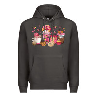 Smoke mexican pan dulce coffee cups Premium Hoodie - MaliasSmallBusiness