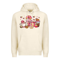 Tofu mexican pan dulce coffee cups Premium Hoodie - MaliasSmallBusiness