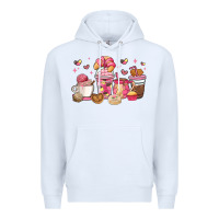 White mexican pan dulce coffee cups Premium Hoodie - MaliasSmallBusiness