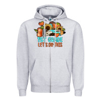 Heather Grey 1 st grade let's do this Zipper Hoodie - JahusDesignShop