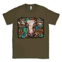 Army Green Christmas background baby calf Classic Tee - BarkalooDesign