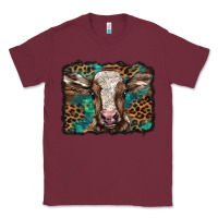 Burgundy Christmas background baby calf Classic Tee - BarkalooDesign