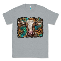 Heather Grey Christmas background baby calf Classic Tee - BarkalooDesign