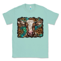 Seafoam Christmas background baby calf Classic Tee - BarkalooDesign