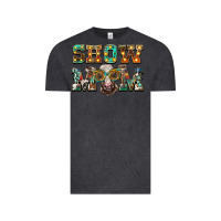 Vintage Black show mom brown calf eye glasses Vintage Tee - BarkalooDesign