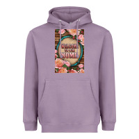 Lavender Western Welcome To Our Home Heavyweight Hoodie - LillyAllenDesigns