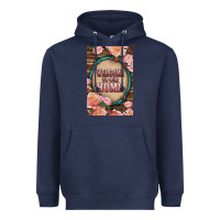 Navy Western Welcome To Our Home Heavyweight Hoodie - LillyAllenDesigns