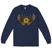 Navy blessed mom Long Sleeve Tee - SublimationCraftShop