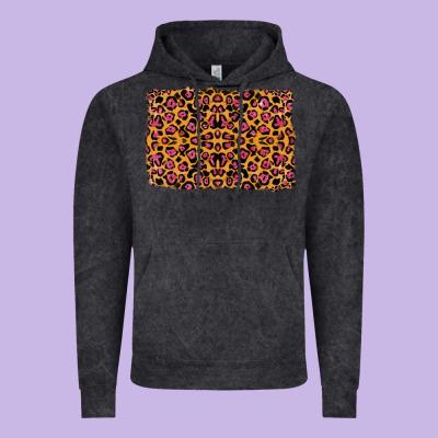 Vintage Hoodie leopard glitter background