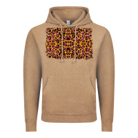 Vintage Coffee leopard glitter background Vintage Hoodie - RanaPortraitStore