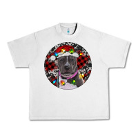 Lunar Rock pitbull and buffalo plaid Urban Heavy Tee - RanaPortraitStore
