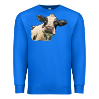 True Royal holstein heifer face Premium Sweatshirt - LillyAllenDesigns