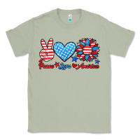 Matcha peace love america Classic Tee - HRA Design Shop