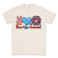 Natural peace love america Classic Tee - HRA Design Shop