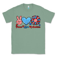 Sage peace love america Classic Tee - HRA Design Shop