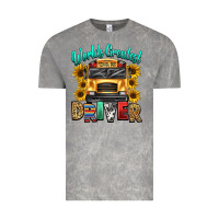 Worlds Greatest School Bus Driver Vintage Tee | Teevron
