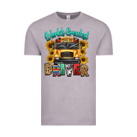 Vintage Zinc worlds greatest school bus driver Vintage Tee - texasbilliewilder