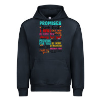 Navy promises from god Urban Hoodie - Artiststas
