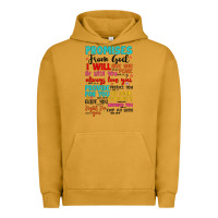 Pigment Peanut Butter promises from god Urban Hoodie - Artiststas