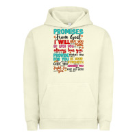 Pigment Pistachio promises from god Urban Hoodie - Artiststas