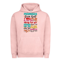 Pigment Salmon promises from god Urban Hoodie - Artiststas
